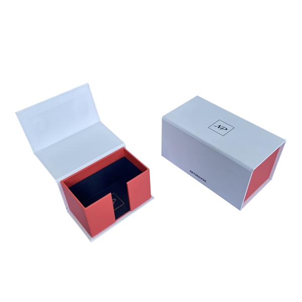 Quality Matte White Collapsible Magnetic Gift Boxes Large Rigid Cardboard Packaging for sale