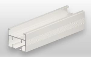 China 6000 Series Aluminum Curtain Track For Smart Curtain Electric Curtain Track Rail Modern on sale