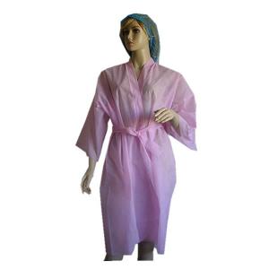Buy cheap Pp Nonwoven XXXL Disposable Protective Gowns Bath Robe Kimono product