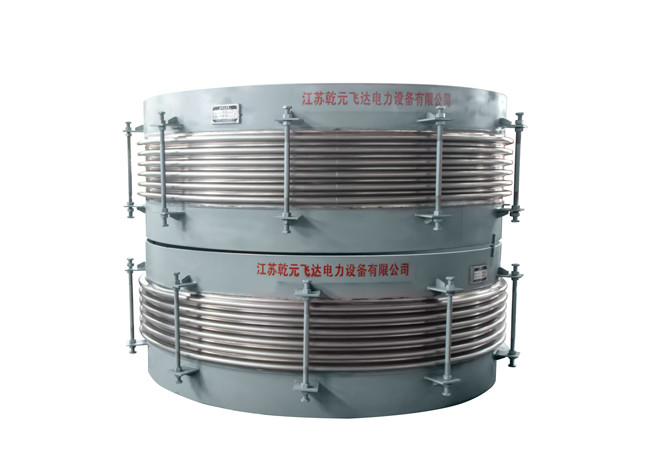Steam Flange Connection Single Axial Expansion Joints , Corrugated Pipe Compensator
