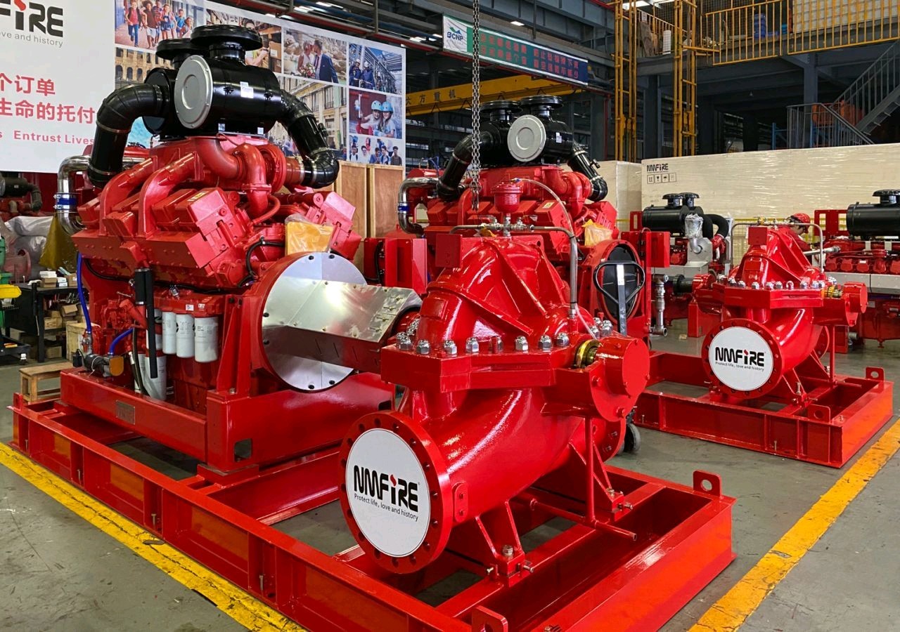 2000GPM Diesel Engine Driven Centrifugal Split Case Fire Pump horizontal split case pump