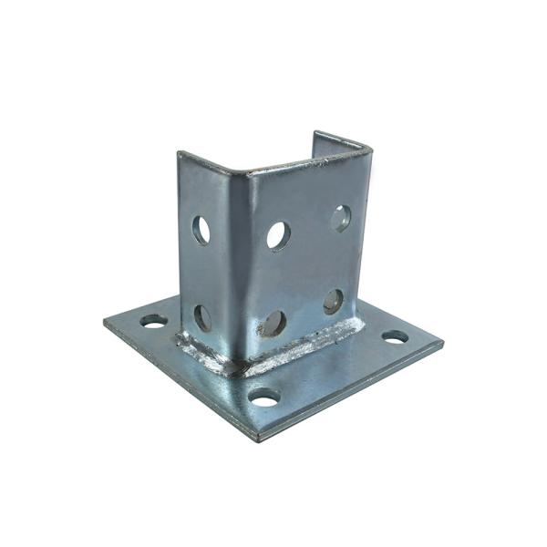 Quality Unistrut 90 Degree Angle Strut Bracket Perforated Unistrut C Channel for sale