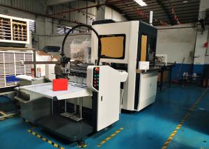 Buy cheap L5985mm Paper Gluing Machine W3183mm Rigid Box Positioning Machine product