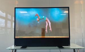 Ultra Thin OLED Clear Display Full Color Fast Response Time