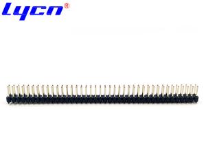 2.54mm Pitch Double Row Pin Header Connector Current Rating 3.0A