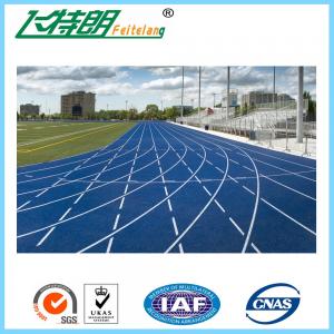 Permeable Running Track Flooring 13MM Runway Athletic All Weather Track Surface