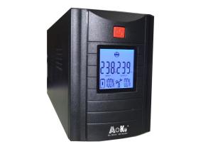 Buy cheap AoKu Offline UPS V-1500 1500VA LCD Display with Modified Sine Wave, 110V,120V /220V, 230V, 50Hz /60Hz, CPU control product