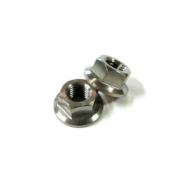 Quality GR5 M8 Titanium Nut Nylon With Flange Head for sale