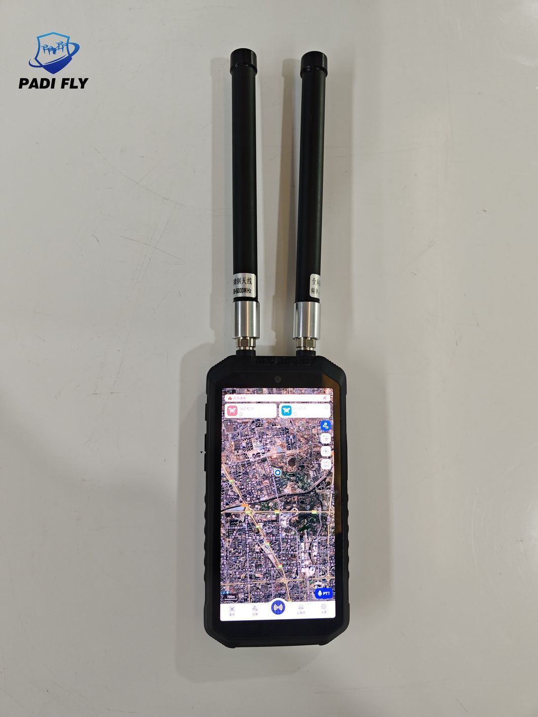 High-Quality 0~3km Ultra Long Distance 70MHz~6GHz Ultra Wide Channel Signal Detection Handheld Detector for Anti Drone System
