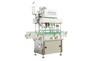 China Pesticide and fertilizer linear automatic spindle capping machine Spindle capping machine on sale