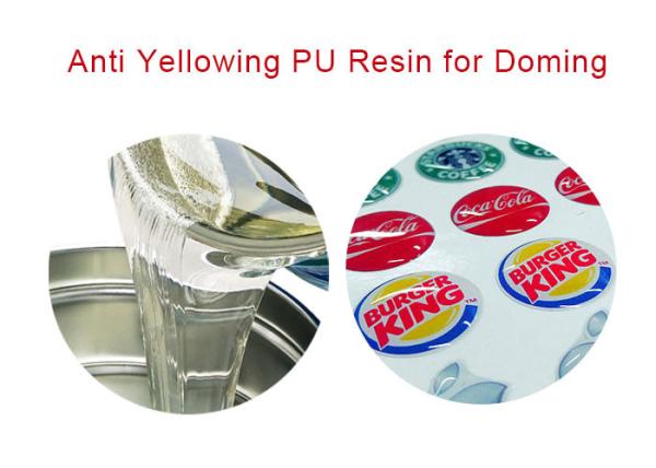 Quality Two Component Shore 65 Polyurethane Doming Resin for sale