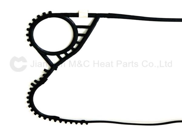 PLC Controller Basco Heat Exchanger Gasket Polished Surface Alarming Function