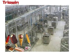 Buy cheap High Power Dairy Processing Line Soft Ice Cream Manufacturing Equipment product