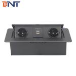 with EU standard power interface for office table desk pop up power socket