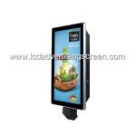 Supermarket Retail Signage Displays Android Wifi LCD Monitor With QR Scanner