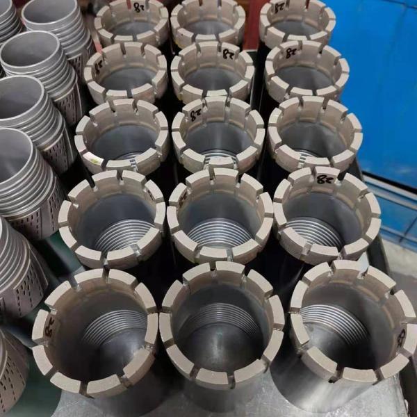 AQ BQ NQ HQ PQ Impregnated Diamond Core Bits For Exploration Wireline Drilling