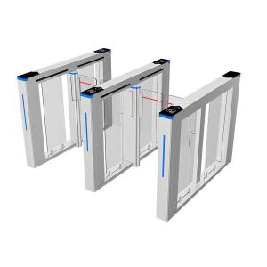 Fingerprint Swing Speed Gate Turnstile Automatic Barrier Gate For Buildings