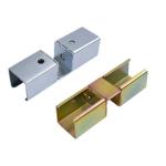 2040E Connector Sheet Metal Palcom Roller Sliding Track Joint for Pipe Rack
