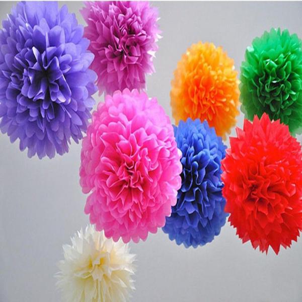 Quality handmade paper honeycomb ball/Tissue Paper Flower Ball for sale