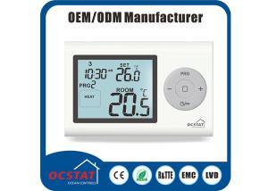 Water Heating Boiler Controller Gas Heater Thermostat Digital Programmable White Backlight