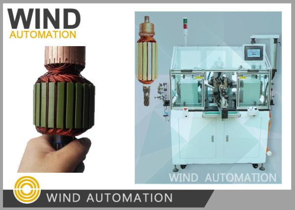 Quality Armature Winder Rotor Winding Machine Two Flier Slotted Commutator PMDC Motor for sale