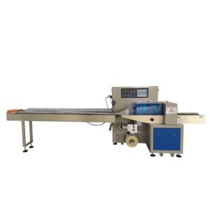 China Supplier Stainless Steel Semi-Automatic Pack Pillow Wrapping Machine Fork&Spoon Packing Machine
