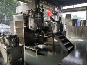 Buy cheap 5000L Shampoo Cosmetic Emulsifier Mixer Machine Multipurpose 3000R/Min product