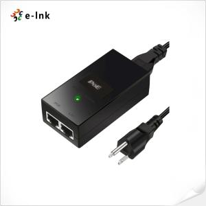 48V 24W Power Over Ethernet Injector 10/100/1000Mbps 200kHz With Power Cord