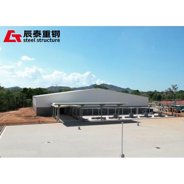 Pre Engineered Steel Structure Supermarket High Strength Steel Frame Building Factory