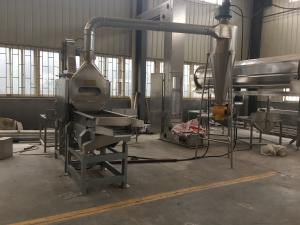 Buy cheap Dry Groundnut Splitting Peeling Machine Half Cutting High Separating Rate product