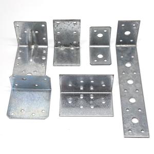 Buy cheap Angle Metal Bracket Shelf Bracket Single Side Bracket Custom Size For Wood Construction product
