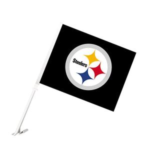 Stee Flagolden car flags screen printed high quality
