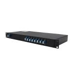 8CH DWDM Multiplexer Network Device For Multiplexing Dual Fiber 1U Rack