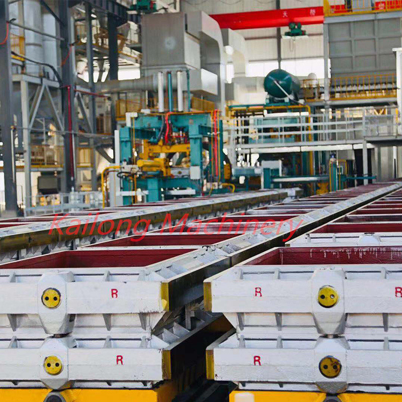 Foundry Molding Flask For Automatic High Pressure Flasked Molding Line