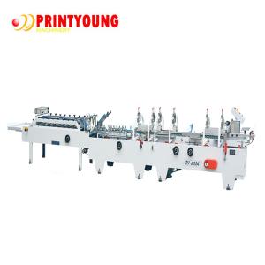 AC220V Crash Lock Bottom Carton Folder Gluer 220m/Min For Printing Industry