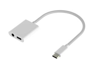 Buy cheap Aux Audio 0.15m USB Type C Adapters For MP4 Player ROHS Listed product