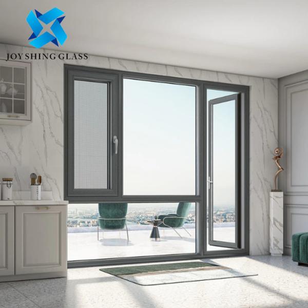Quality UPVC Casement Windows With Mesh 60 Series UPVC Windows for sale