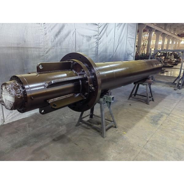 17M Self Guided Hydraulic Single Acting Cylinder Anti Rotation Vertical Installation