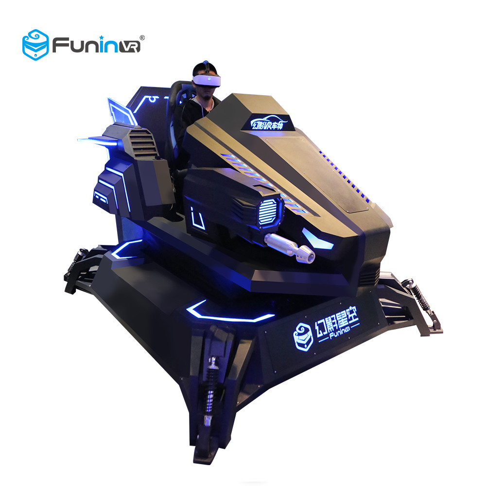 1 Player 9D VR Simulator With Stereo Sound System / Arcade Driving Car Simulator