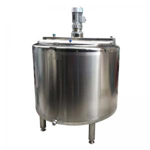 China Stainless Steel Storage Tank Mixer Industrial Storage Mixing Tank on sale