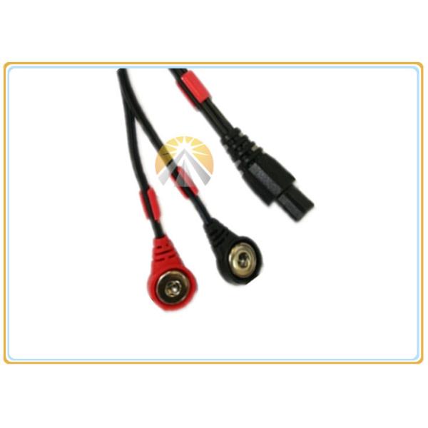 Medical Therapy ECG Lead Wires , CEFAR COMPEX 6 Pin ECG Patient Cable Leadwire