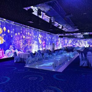 Buy cheap Holographic Display Immersive Projector Interact Creative Restaurant Experience product