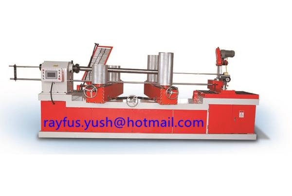 Quality four heads Paper Pipe Making Machine PLC control Inverter adjust Speed for sale
