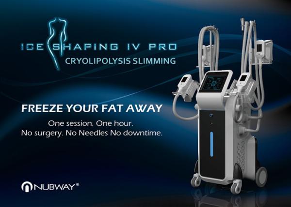 Quality Newest patent 4 cryo heads fat freezing machine / lipo freeze machine for slimming for sale