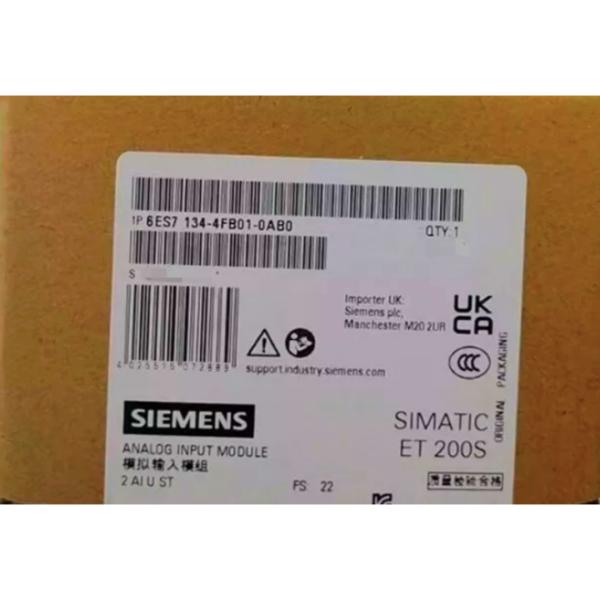 SIEMENS 6ES7134-4FB01-0AB0 SIMATIC DP, ELECTRONICS MODULE FOR ET 200S, 2 AI