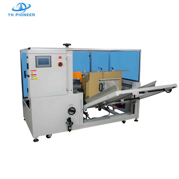 Quality Servo Carton Opener Machine With 17.5m/Min Belt Speed And 100pcs Storage Capacity for sale