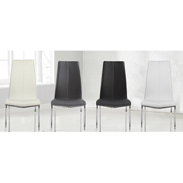 Upholstered Chair 120cm Circle Marble Dining Table