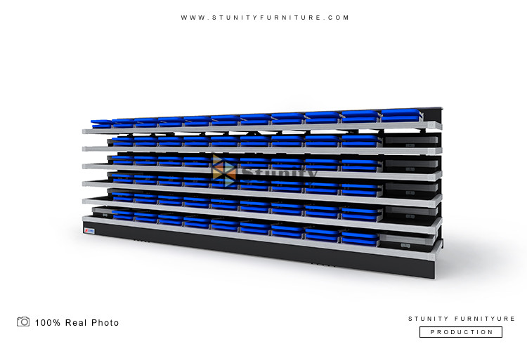 High Strength Retractable Seating System Fixed Platform