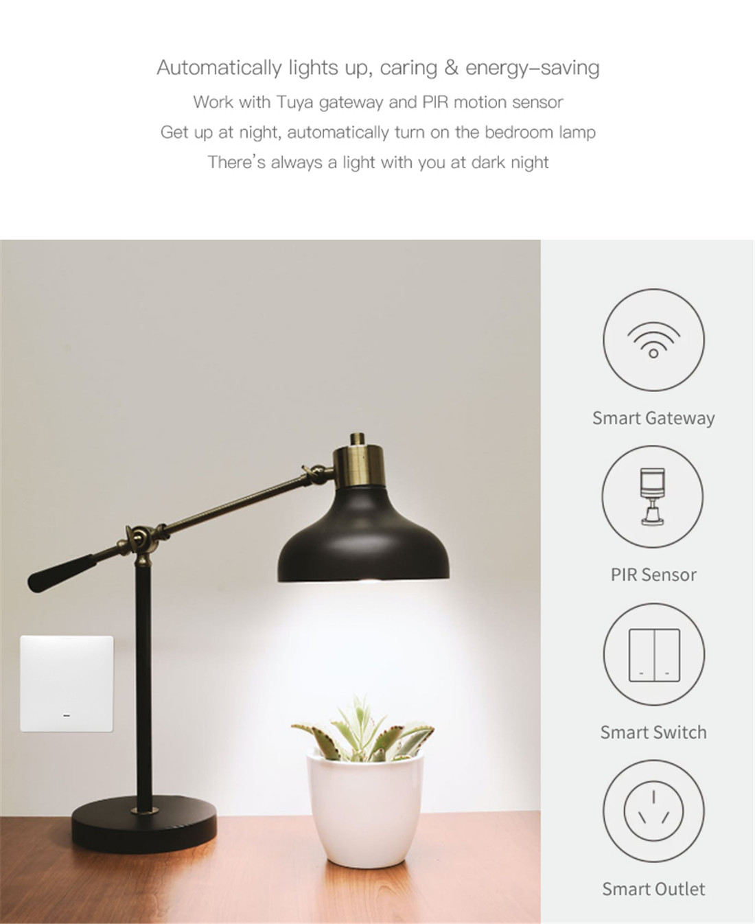 Push Button Zigbee Switch Without Neutral Wire Single Live Smart Switch 2 Gang