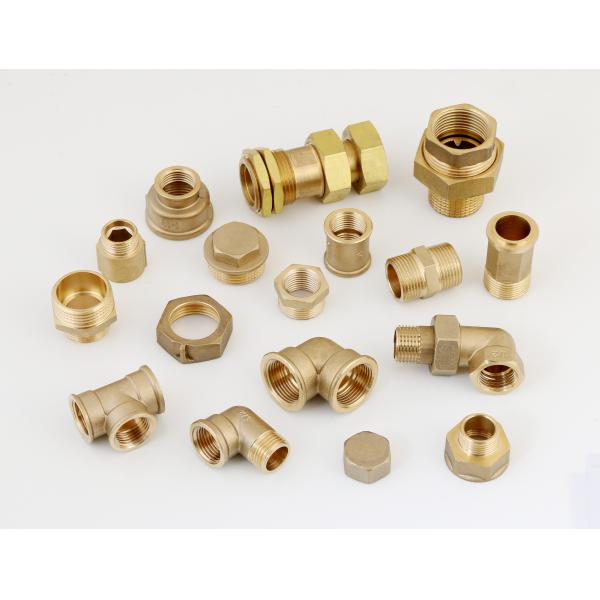 Brass female tee thread fittings reducer fitting pipe fitting for pex sanitary